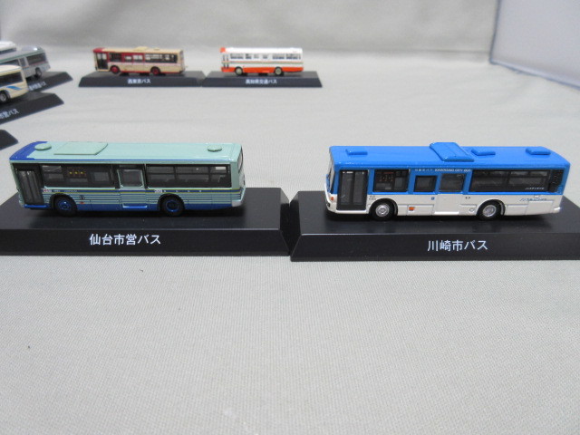 京商 1/150ダイキャストバスシリーズ 路線バス12台トミカバス12台