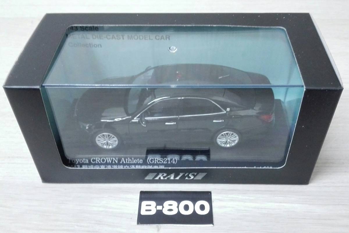 1⁄43 TOYOTA CROWN ヒコセブン RAI