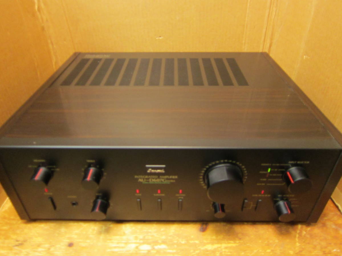 SANSUI プリメインアンプ AU-D607F EXTRA【修理・動作品】 家電、AV
