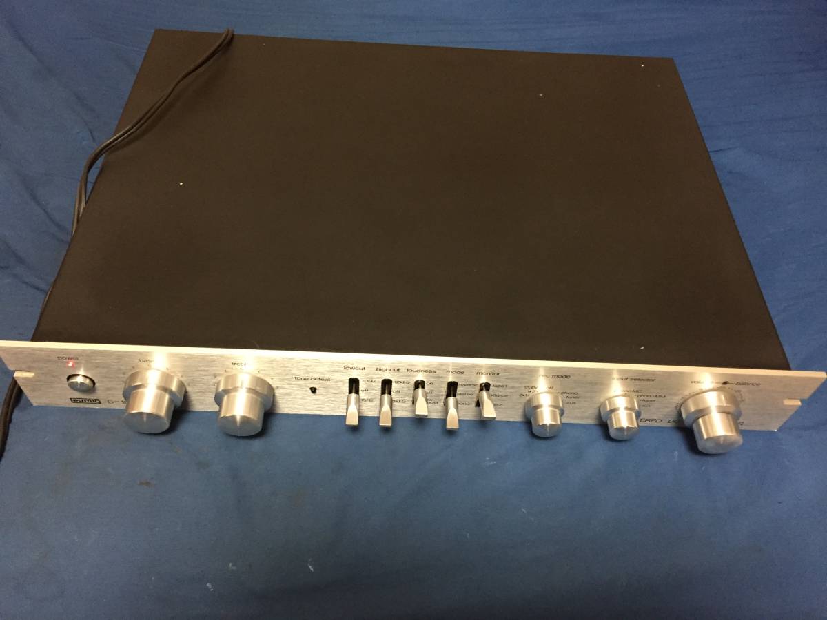 EUMIG C-1000 STEREO DC PREAMPLIER 《LUX corp》 修理→動作確認済み