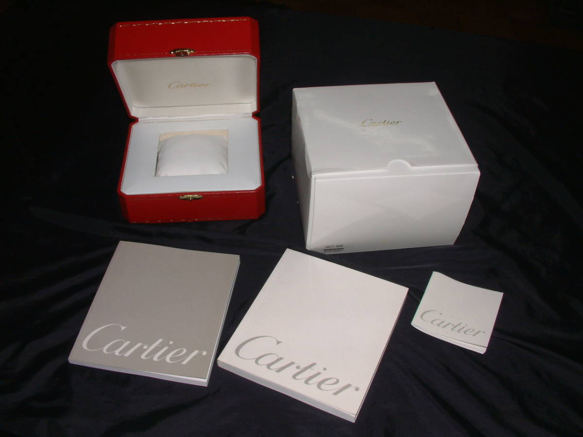 【2025，正規品】 Cartier時計用BOX＆ギャラ付属品一式 カルティエその５(箱、保証書、付属品)｜売買されたオークション情報、yahooの商品情報をアーカイブ公開 - オークファン 箱、保証書、付属品