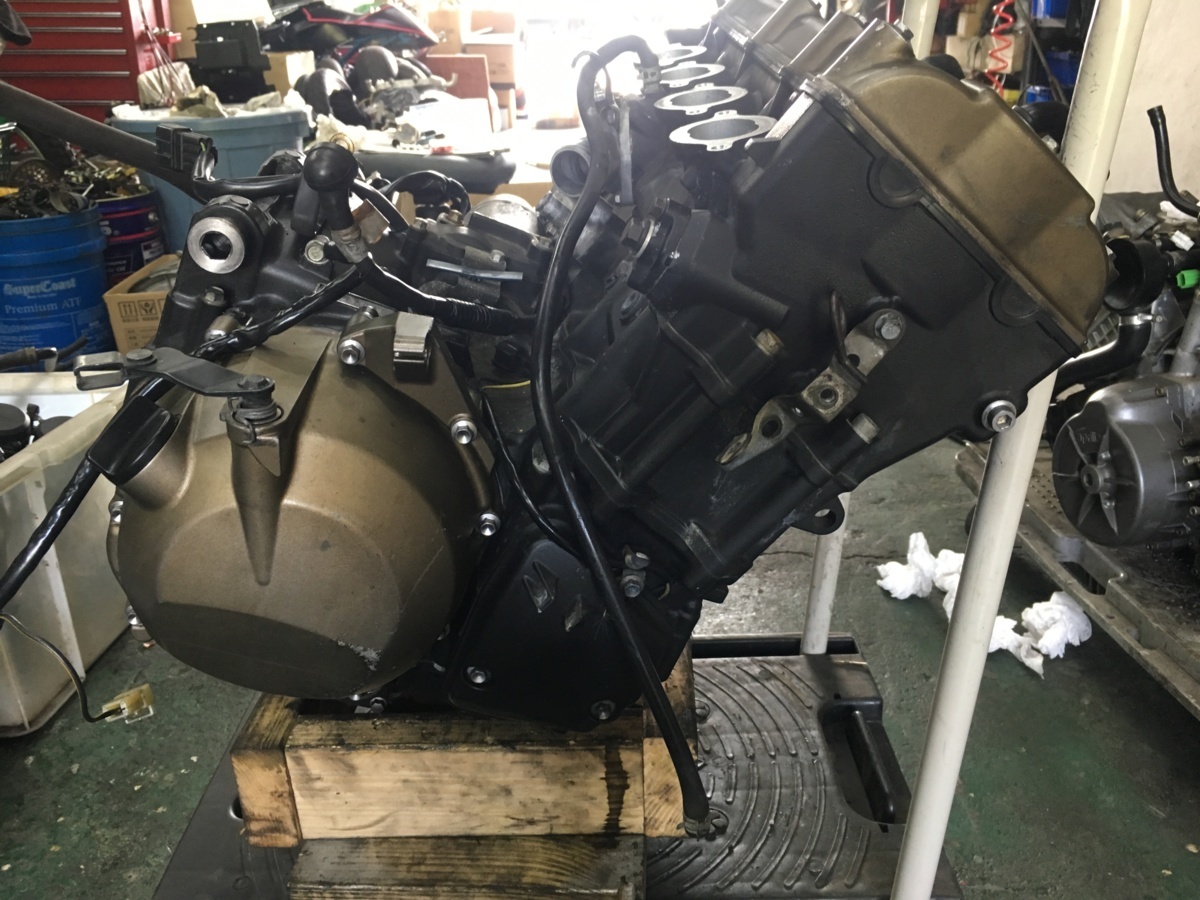 KAWASAKI ZX-12R 圧縮良好 A型 エンジン 16.5 15 15 17k レストア