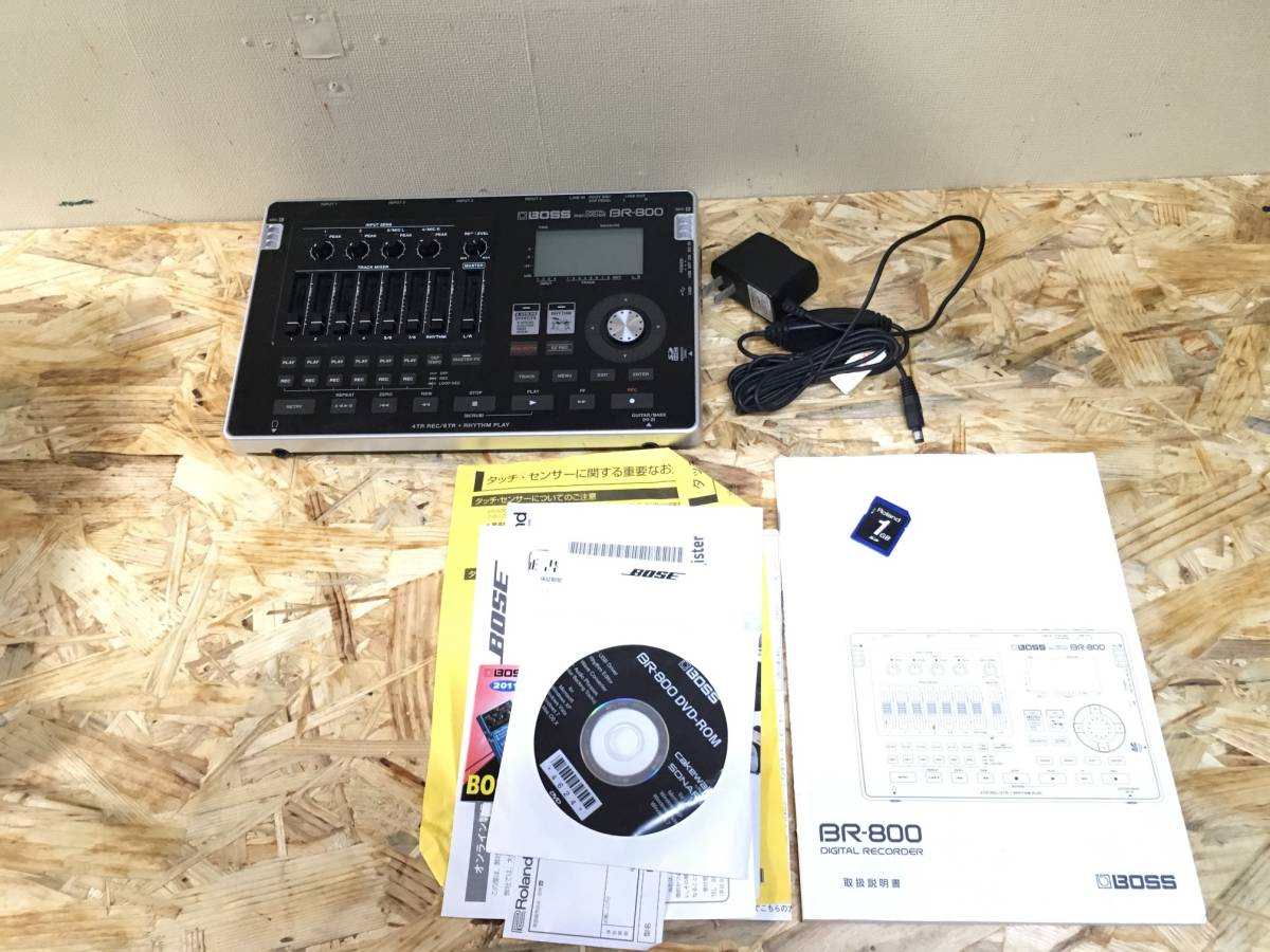 売る * BOSS BR-800 MTR デジタルレコーダー マルチトラックレコーダー