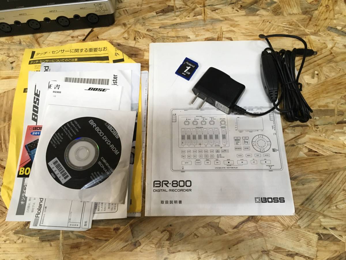 売る * BOSS BR-800 MTR デジタルレコーダー マルチトラックレコーダー
