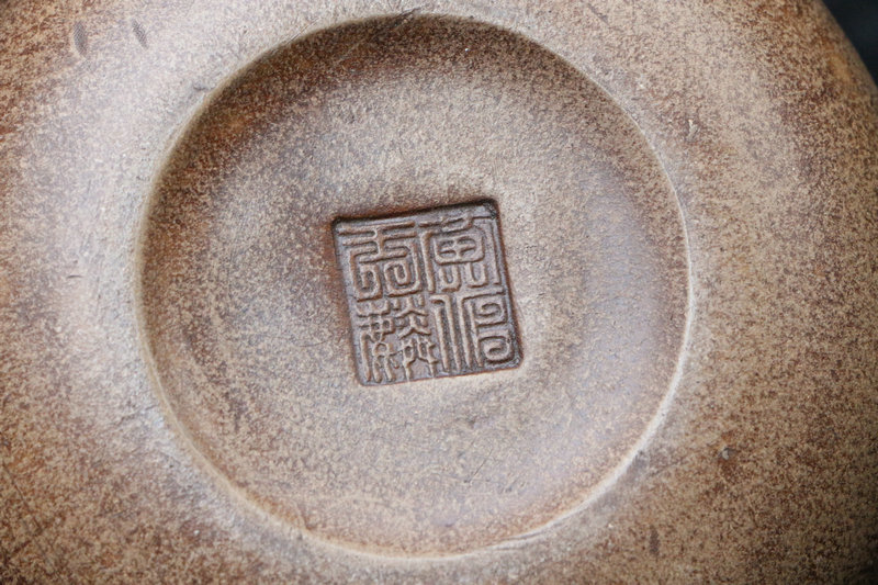 銅器 招財進宝茶壺 酒壺 提梁壺 茶道具 煎茶道具 工芸品 置物 旧時郷下收集 紫砂手彫 提梁壺 貴重 茶壺 酒壺 急須 茶道具 置物 精品