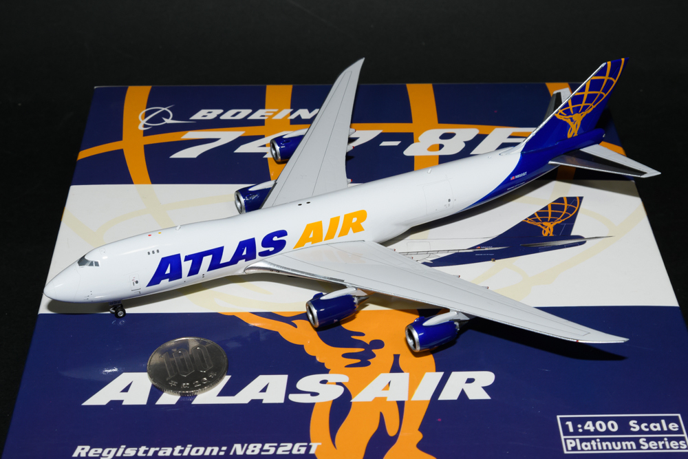 ➀ Phoenix 1/400 アトラス航空 B747-8F N852GT Atlas Air Boeing 747