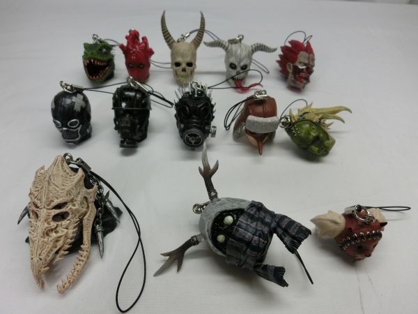 n61【並品・中古品】ドロヘドロ ヘッドマスコット コレクション