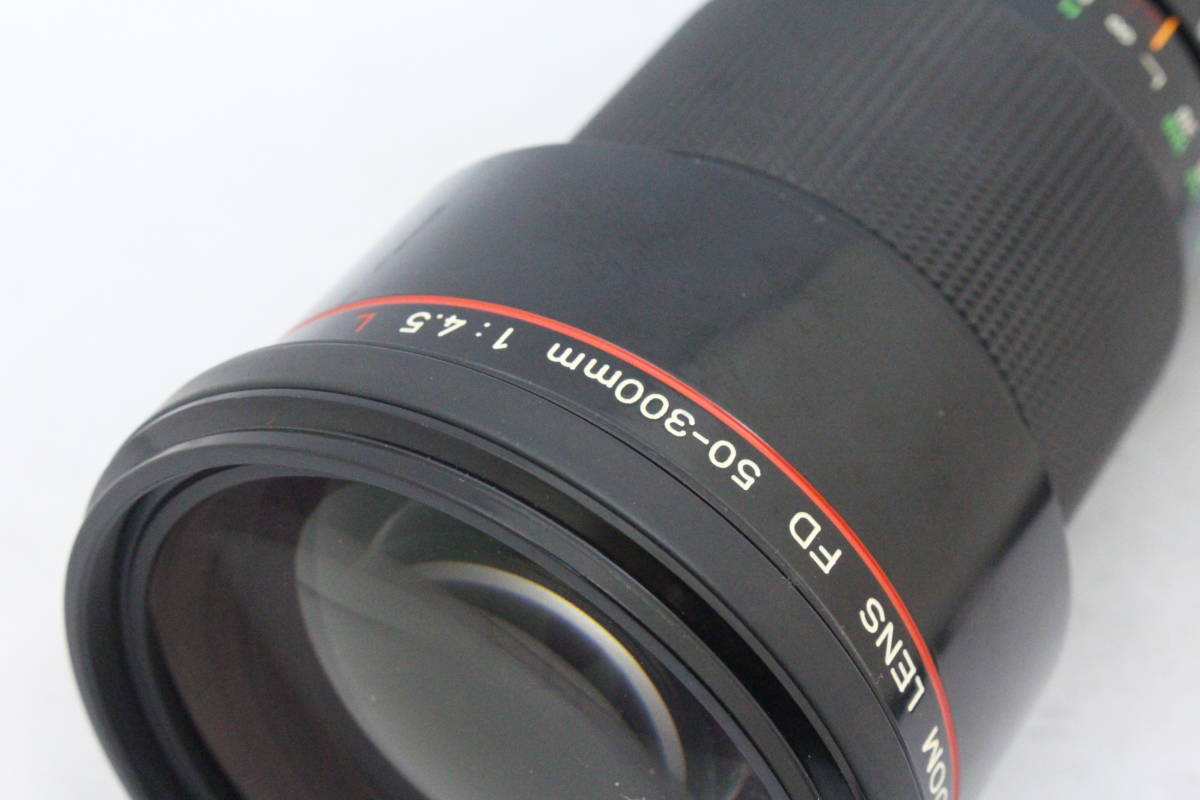 ★実用美品★Canon ZOOM LENS NEW FD 50-300mm F4.5 L★2317