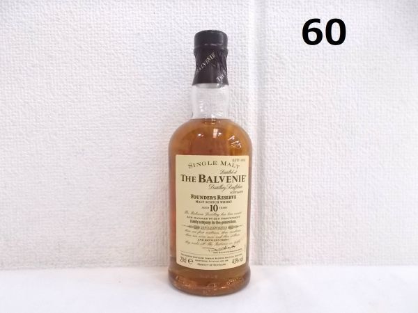 希少 終売 バルヴェニー ファウンダーズリザーブ 10年 70cl 43% THE