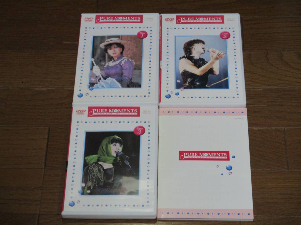 初回生産封入特典CD付き！河合奈保子・3DVD・「PURE MOMENTS・NAOKO
