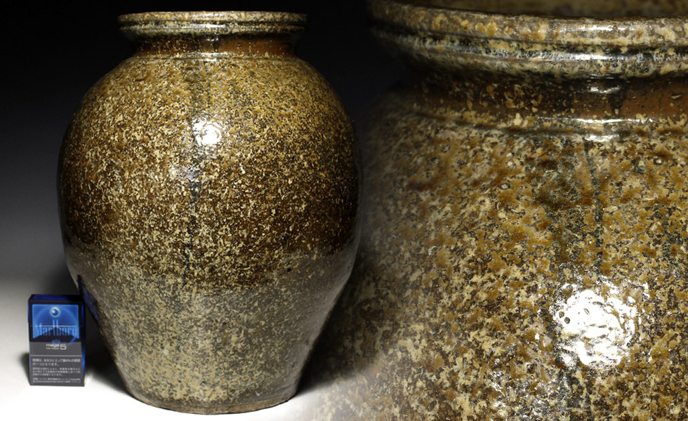 壷 古常滑 古 六古窯 高37cm(LC586) 1280px-Large_jar, 常滑 骨董○古