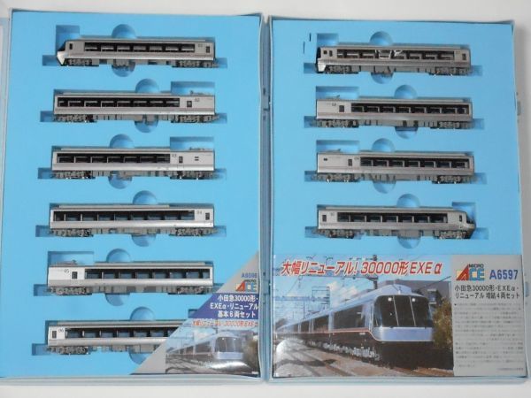 新品▲マイクロ 小田急30000形 EXEα リニューアル 基本＋増結フル１０両セット　A6596＋A8597