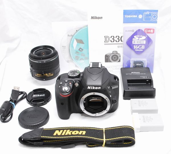 新品級の超美品 1248ショット・豪華セット】Nikon ニコン D3300 AF-S