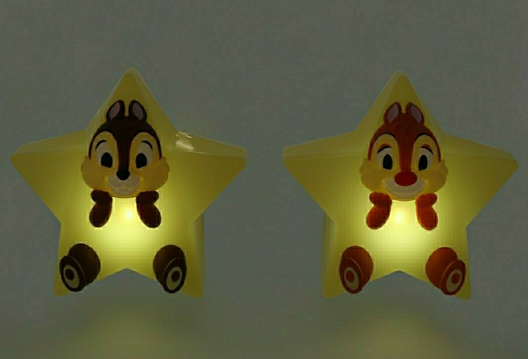 ディズニー七夕DAYS2019★チップ&デールルームライト★完売品東京ディズニーランドディズニーシーミッキーミニー_3