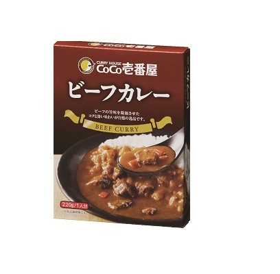 送料無料 ココイチ レトルト ビーフカレー 10食 期限：2020/1月