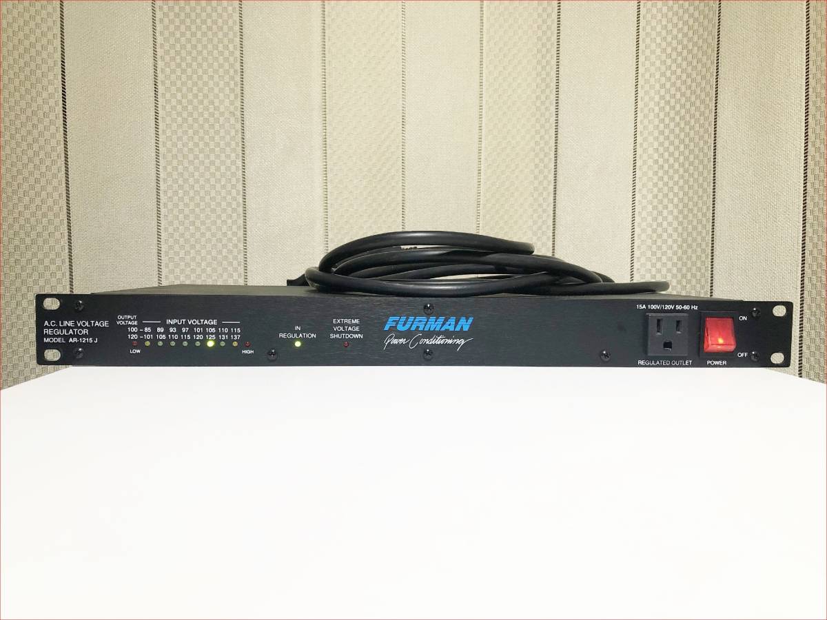 AR-1215J FURMAN 安定化電源 パワーコンディショナー ファーマン