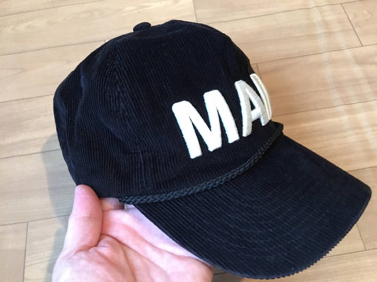 MAD コーデュロイキャップ 黒 mad store undercover cap black 