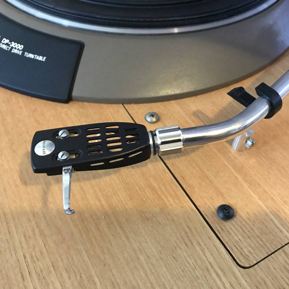 296■DENON/デノン■ダイレクトドライブターンテーブル DP-3000■アーム付き 針スタントン500 