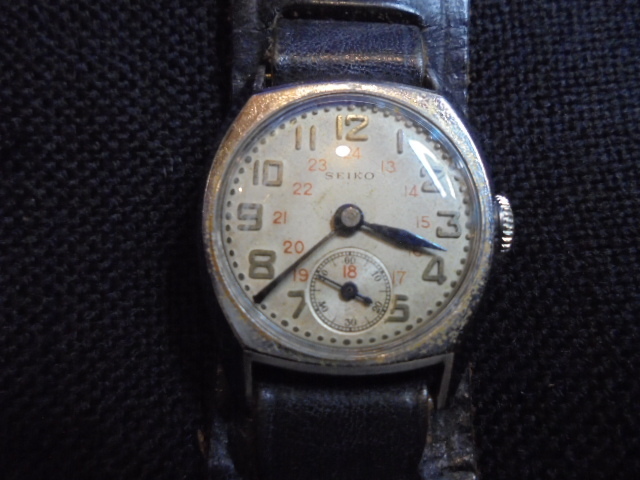 セイコー SEIKO 精工舎 戦前 - 超希少 Yahoo!オークション 手巻き ⁄ 二