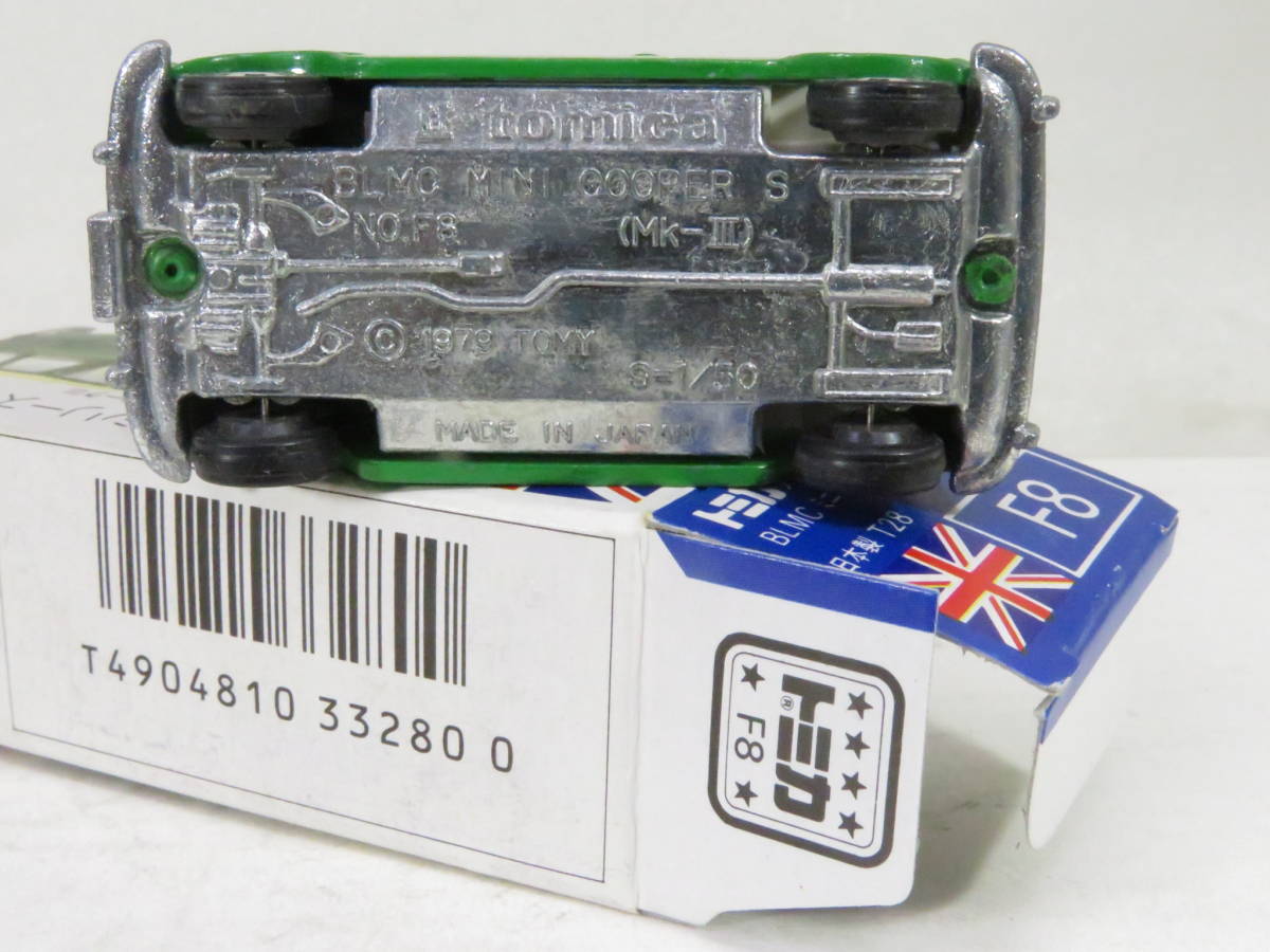 トミカ F8 BLMC MINI COOPER 三越こども大博覧会5 ミニクーパー 箱付 日本製 TOMICA コレ_6