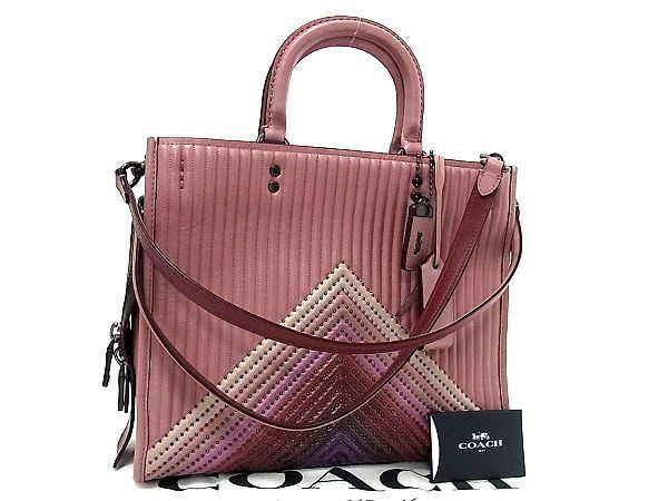 1円 □美品□ COACH コーチ 25035 レザー 2WAY ハンドバッグ 1円 □美品□ COACH コーチ 25035 レザー 2WAY ハンドバッグ