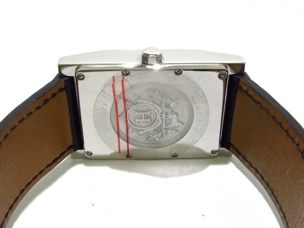 HERMES(エルメス) 腕時計 タンデム TA1.710 メンズ 革ベルト/製造刻印不鮮明 黒