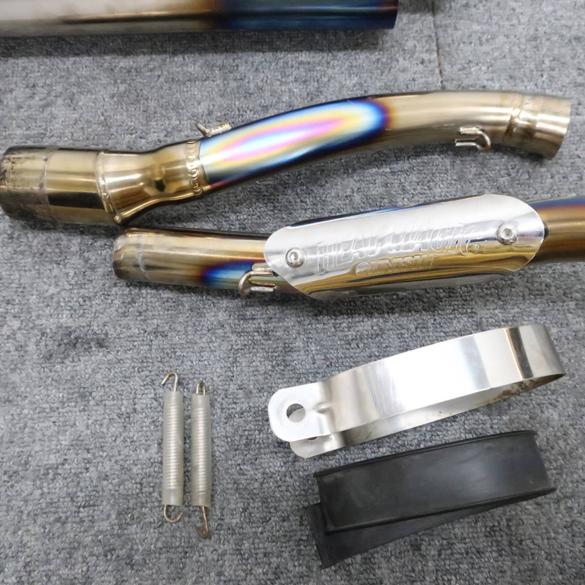 KSR110 オオニシヒートマジック フルチタンマフラー 【公式通販】