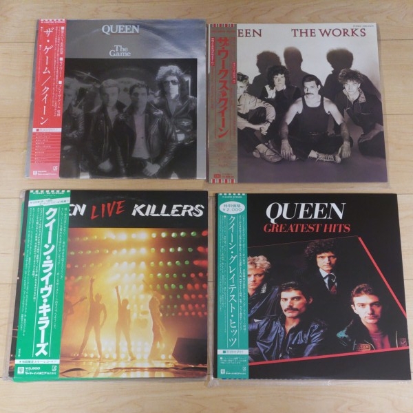 QUEEN LPレコード 4枚セット(まとめ売り) クイーン【QUEEN】LPレコードまとめ売り4枚 Yahoo!オークション