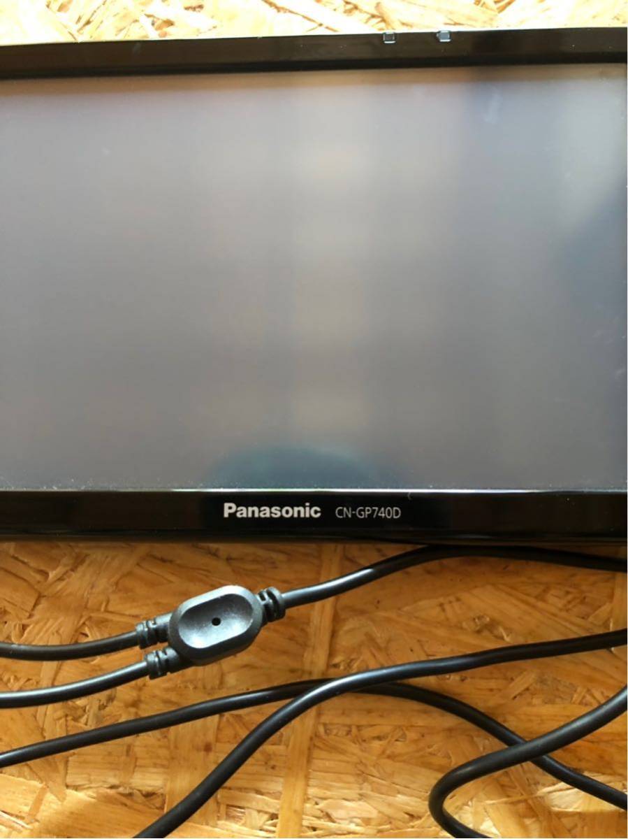 パナソニック・SSDポータブルナビ ワンセグ 7V型 CN-GP740D 地図データ 2014年