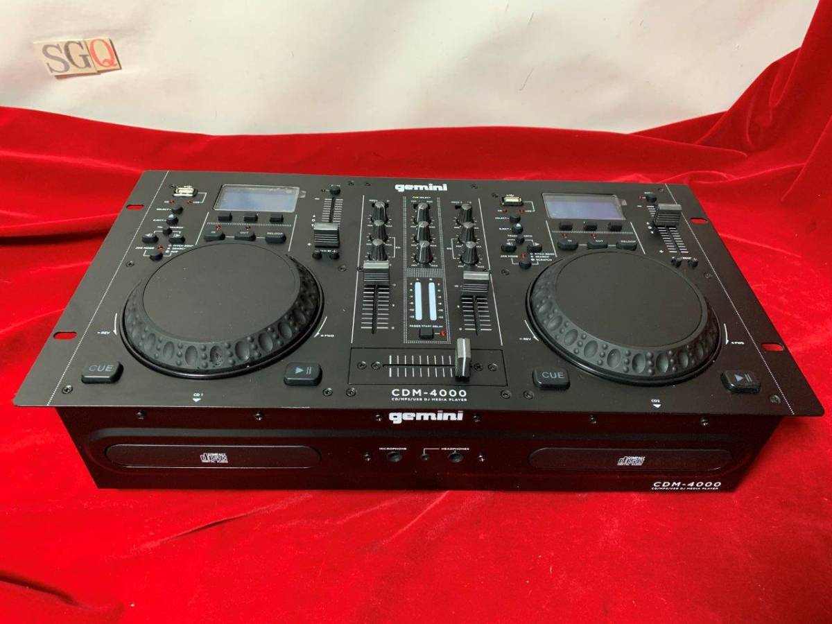 ジェミナイ CDM-4000 gemini CDJコントローラー CDM-4000BT | GEMINI