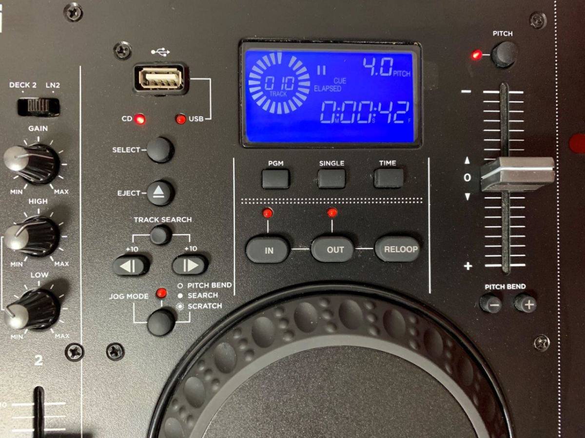 ジェミナイ CDM-4000 gemini CDJコントローラー CDM-4000BT | GEMINI