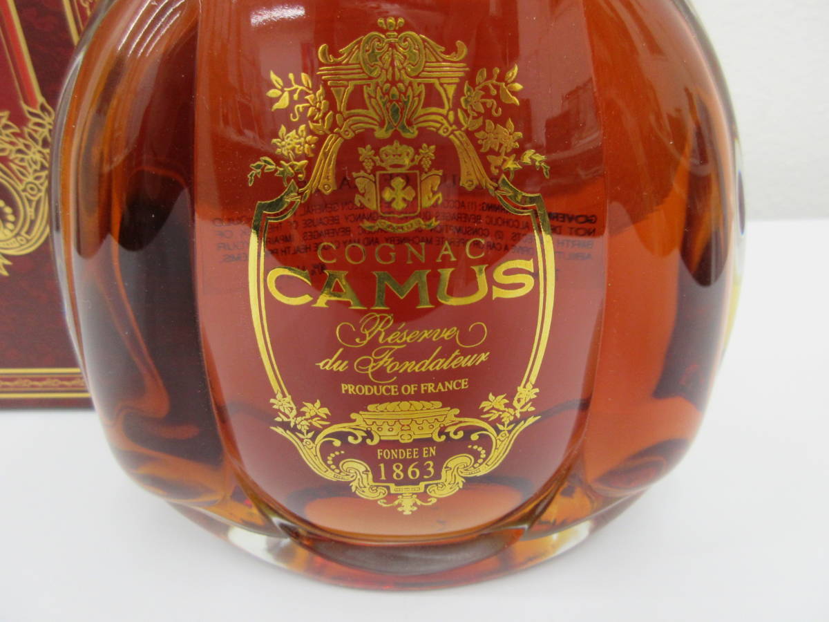 未開栓 CAMUS カミュ リザーブ フォンダテール 箱付き 700ml 40