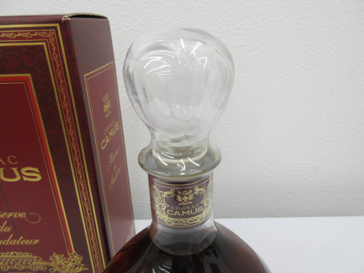 未開栓 CAMUS カミュ リザーブ フォンダテール 箱付き 700ml 40