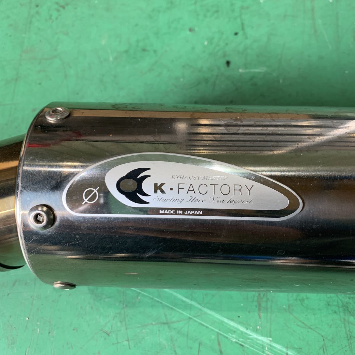 Kファクトリー GPサイレンサー チタンサイレンサー60.5 送込