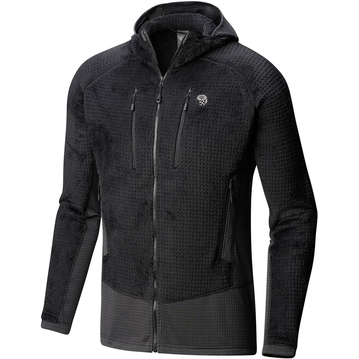 人気セール，品質保証 安心暖か フード付き マウンテンハードウェア Mountain Hardwear モンキーマン フリース ジャケット Monkey Man Grid 黒 S 日本未発売(フリース)｜売買されたオークション情報、yahooの商品情報をアー フリース