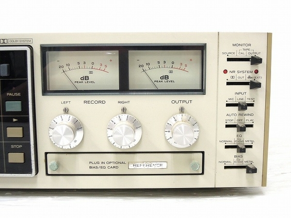 ジャンク TEAC C-2 カセットデッキ 1979年製 ティアック 音響機材