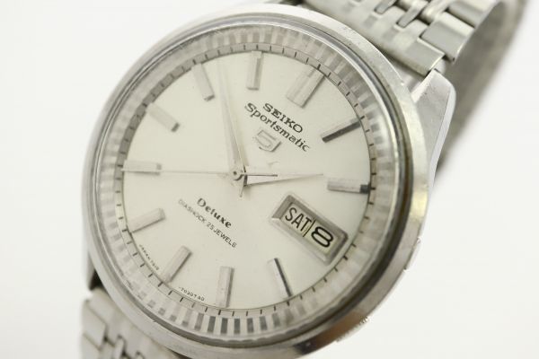 1円 訳あり SEIKO/セイコー スポーツマチックデラックス 7619-7060 AT