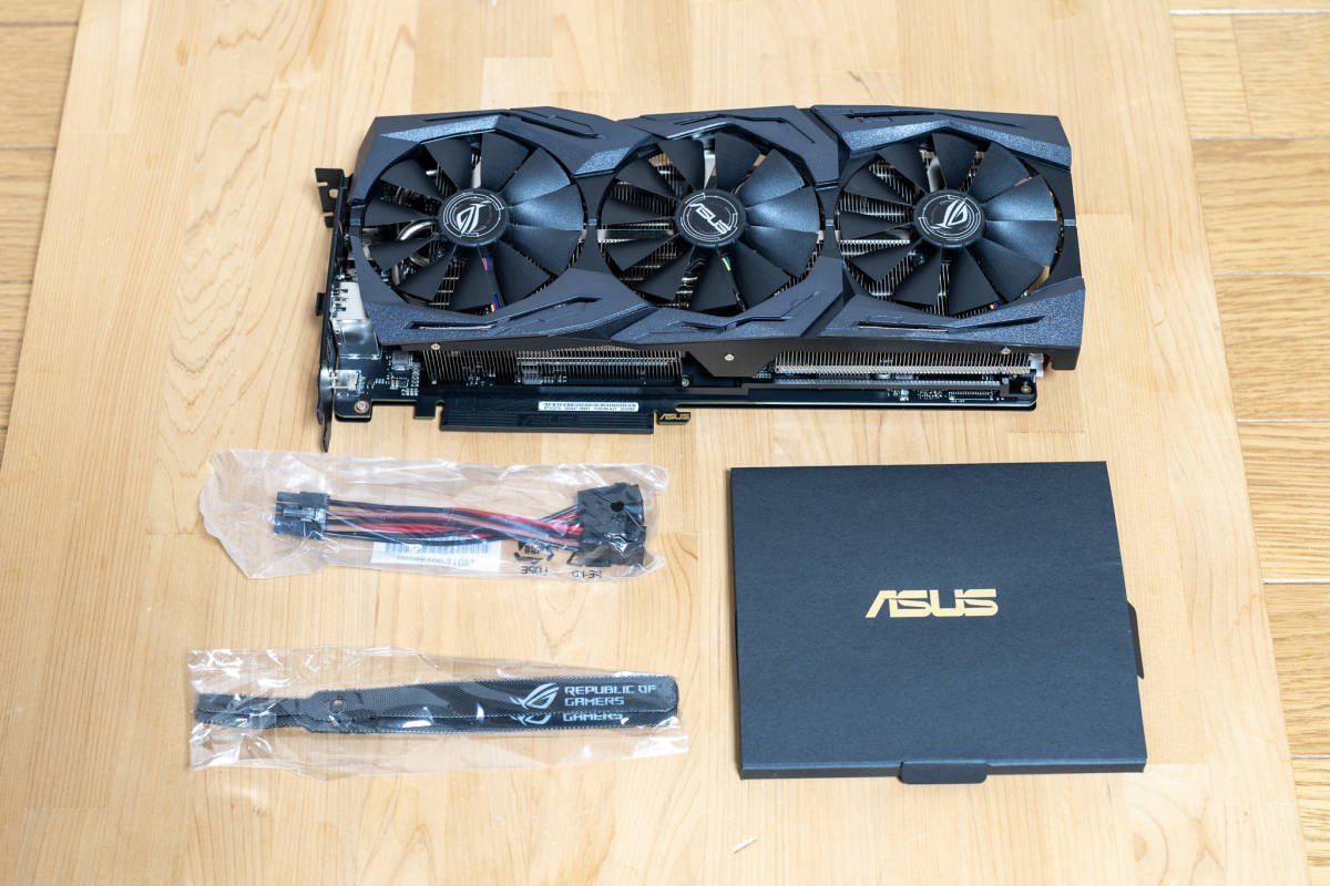 新品同様極上 保証付き ASUS ROG-STRIX-RTX2070-O8G-GAMING [PCIExp