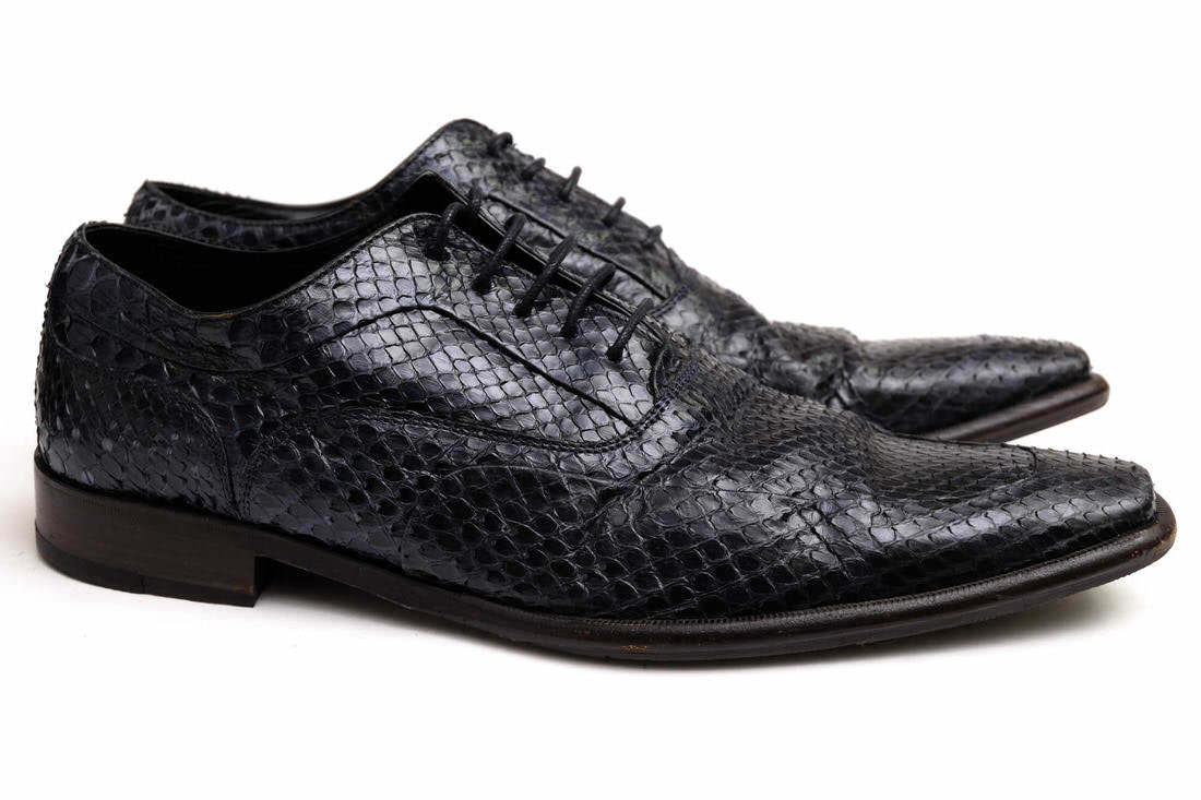 DOLCE&GABBANA ドルガバ ビジネスシューズ CA0673 2081 Uチップ UK6.5 イタリア製 メンズ パイソンレザー 革 s8304 ビジネスシューズ ドルガバ シューズ ラクマ ドレス⁄ビジネス 全サイズお問い合わせ下さい