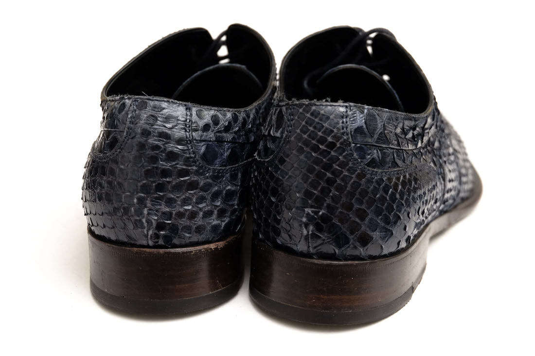 DOLCE&GABBANA ドルガバ ビジネスシューズ CA0673 2081 Uチップ UK6.5 イタリア製 メンズ パイソンレザー 革 s8304 ビジネスシューズ ドルガバ シューズ ラクマ ドレス⁄ビジネス 全サイズお問い合わせ下さい