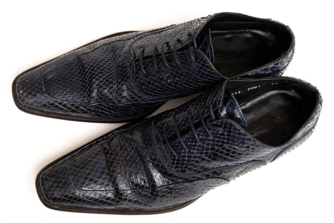 DOLCE&GABBANA ドルガバ ビジネスシューズ CA0673 2081 Uチップ UK6.5 イタリア製 メンズ パイソンレザー 革 s8304 ビジネスシューズ ドルガバ シューズ ラクマ ドレス⁄ビジネス 全サイズお問い合わせ下さい