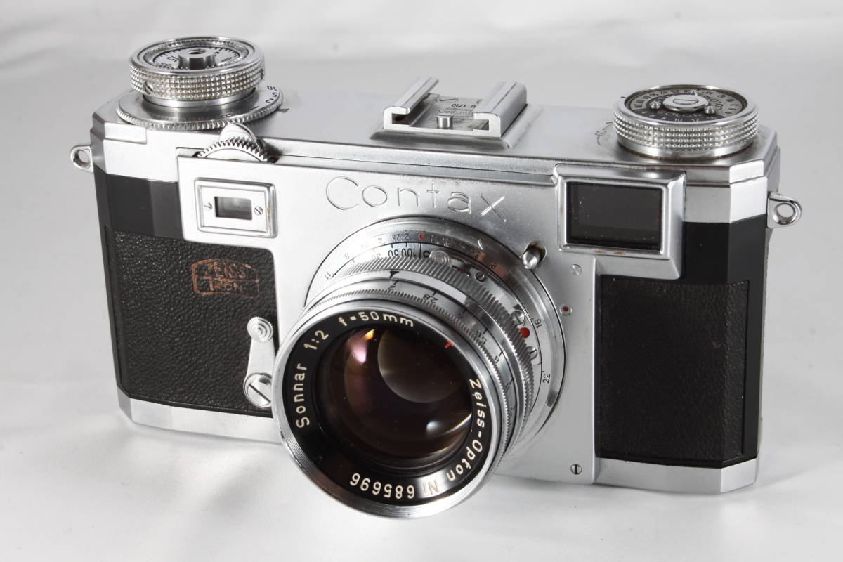 Sonnar Contax IIa 50mm + Zeiss - 2a Fotohandel Delfshaven ⁄ MK