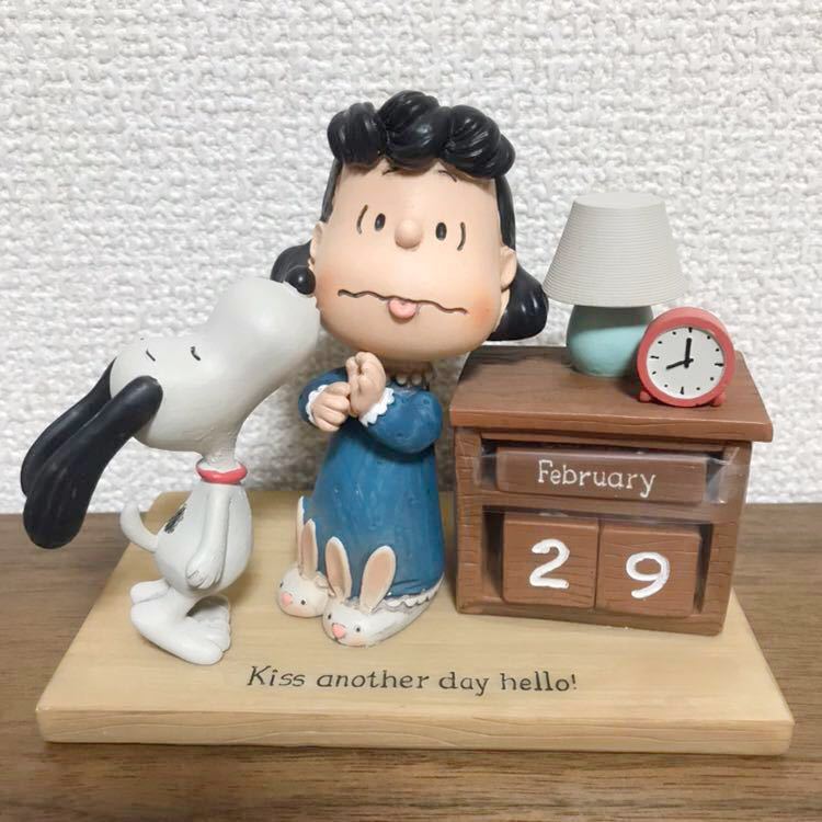 新品】 スヌーピー フィギュア 万年カレンダー ホールマーク Hallmark