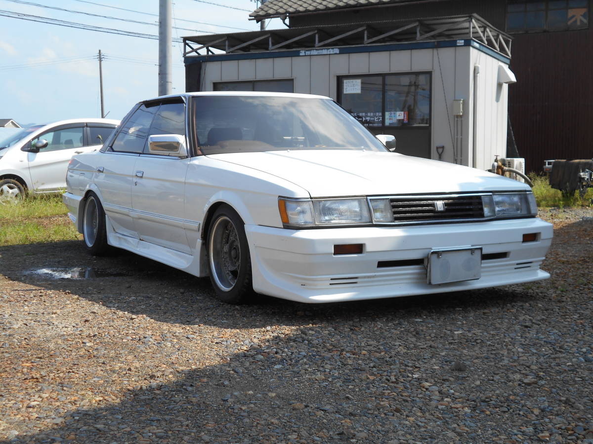 昭和62年 GX71マークⅡ ツインカム24 フルエアロ 5速 3000cc 改造車