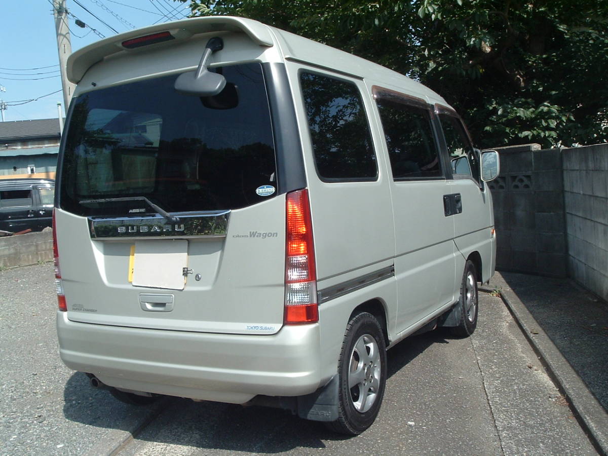 サンバーディアスワゴン 5ナンバー&frasl;AT&frasl;4WD&frasl;スーパーチャージャー