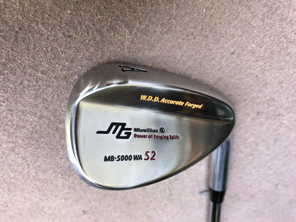 豊富な，品質保証 三浦技研 52度 ミウラ MB-5000WA AW 52度 NSPRO 1050GH S(三浦技研)｜売買されたオークション情報、yahooの商品情報をアーカイブ公開 - オークファン 男性右きき用