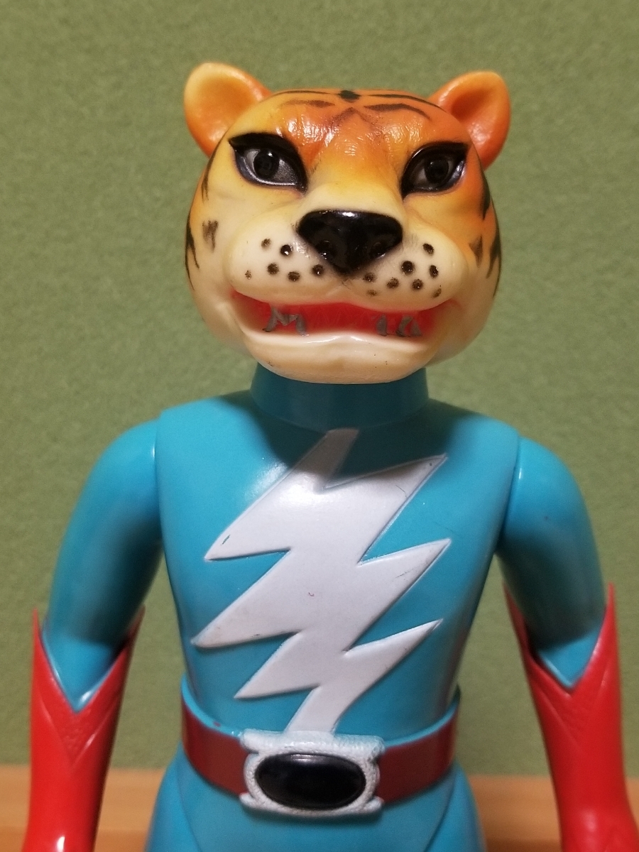 ブルマァク 当時物 『黒仮面』 ソフビ 鉄人タイガーセブン ピープロ