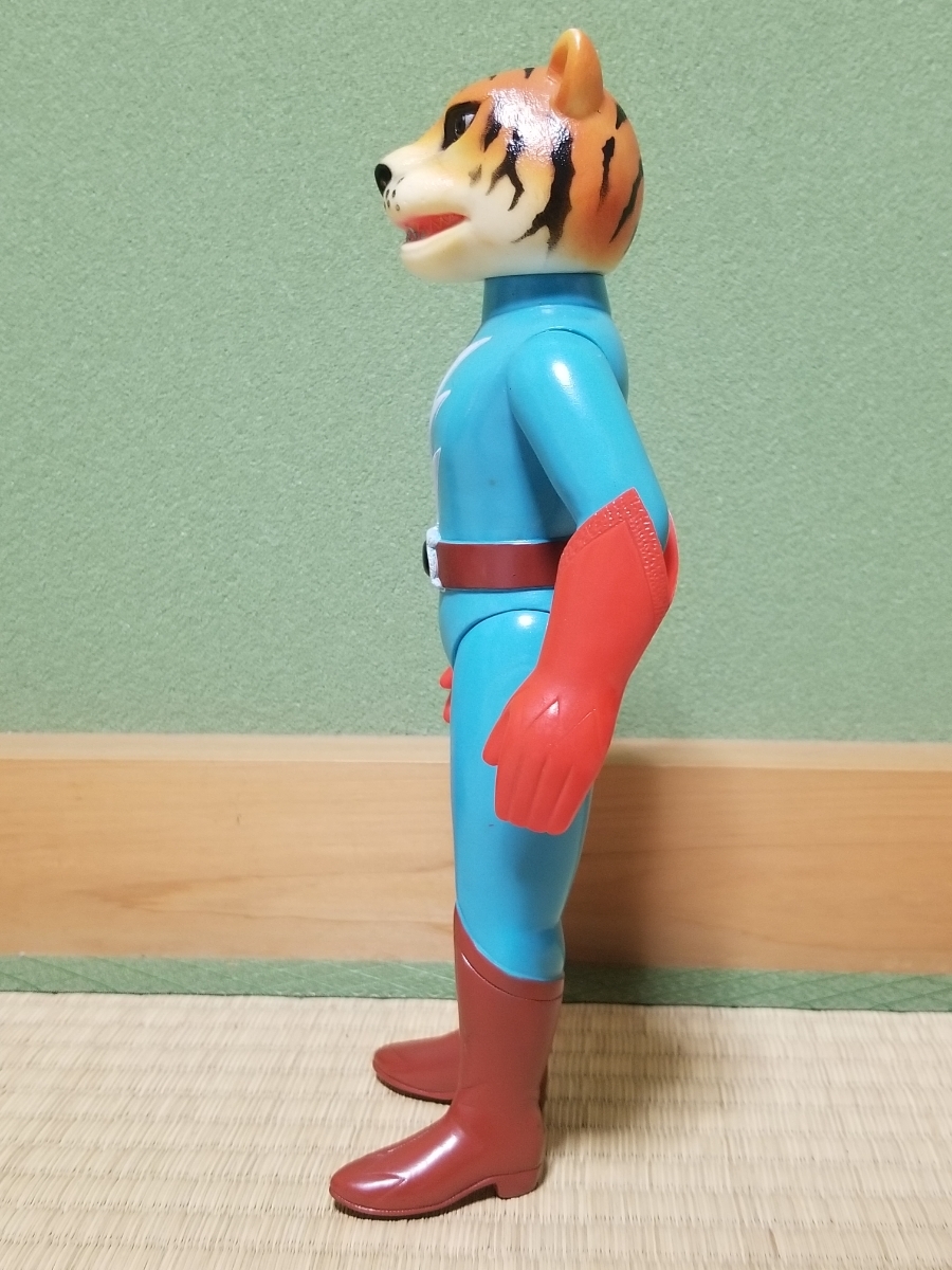 ブルマァク 当時物 『黒仮面』 ソフビ 鉄人タイガーセブン ピープロ