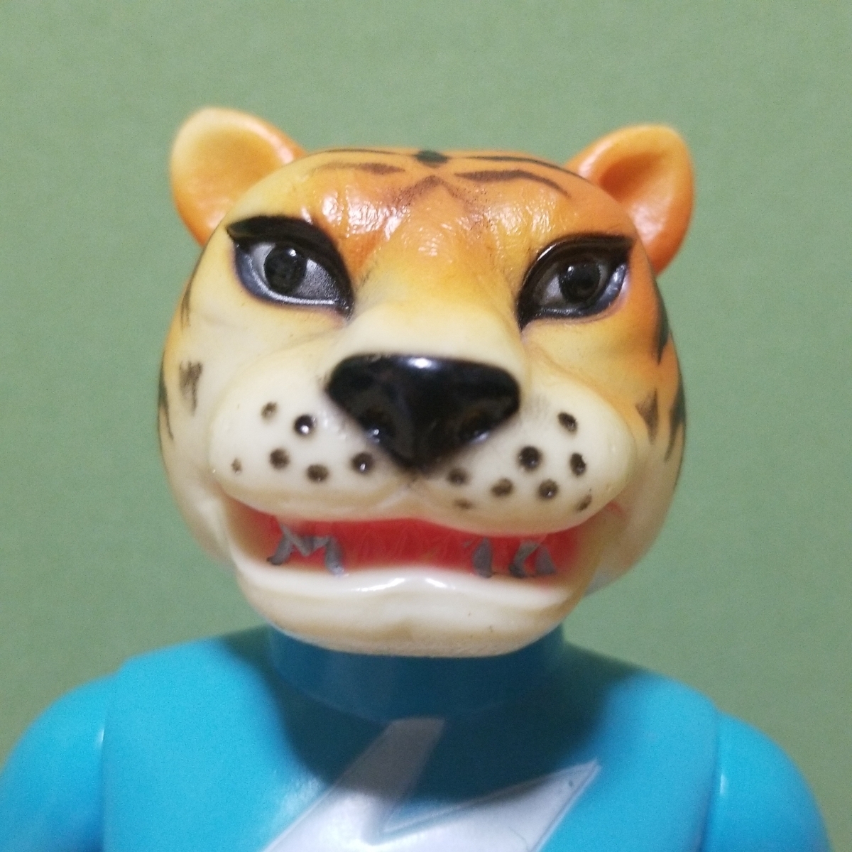 ブルマァク 当時物 『黒仮面』 ソフビ 鉄人タイガーセブン ピープロ