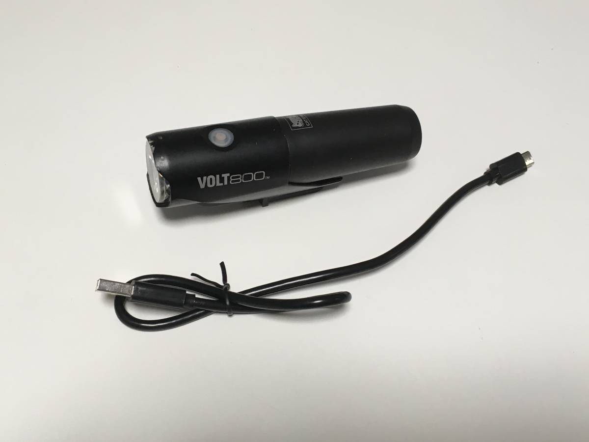 CAT EYE VOLT800 ブラック CATEYE VOLT800 自転車用ヘッドライト 
